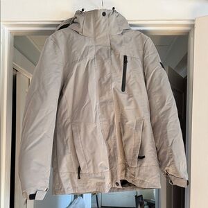Silver Calvin Klein Ski Jacket